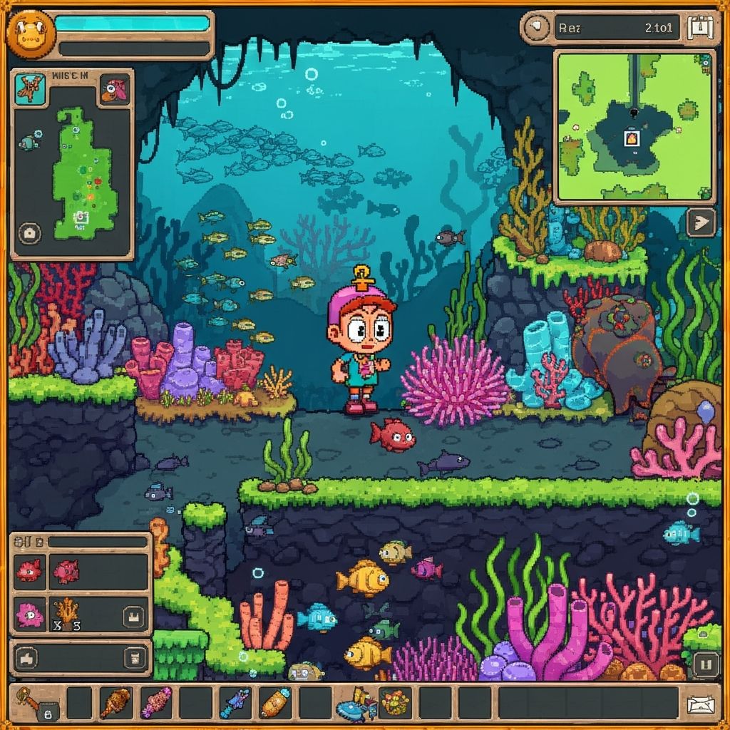 Rare fish species collection